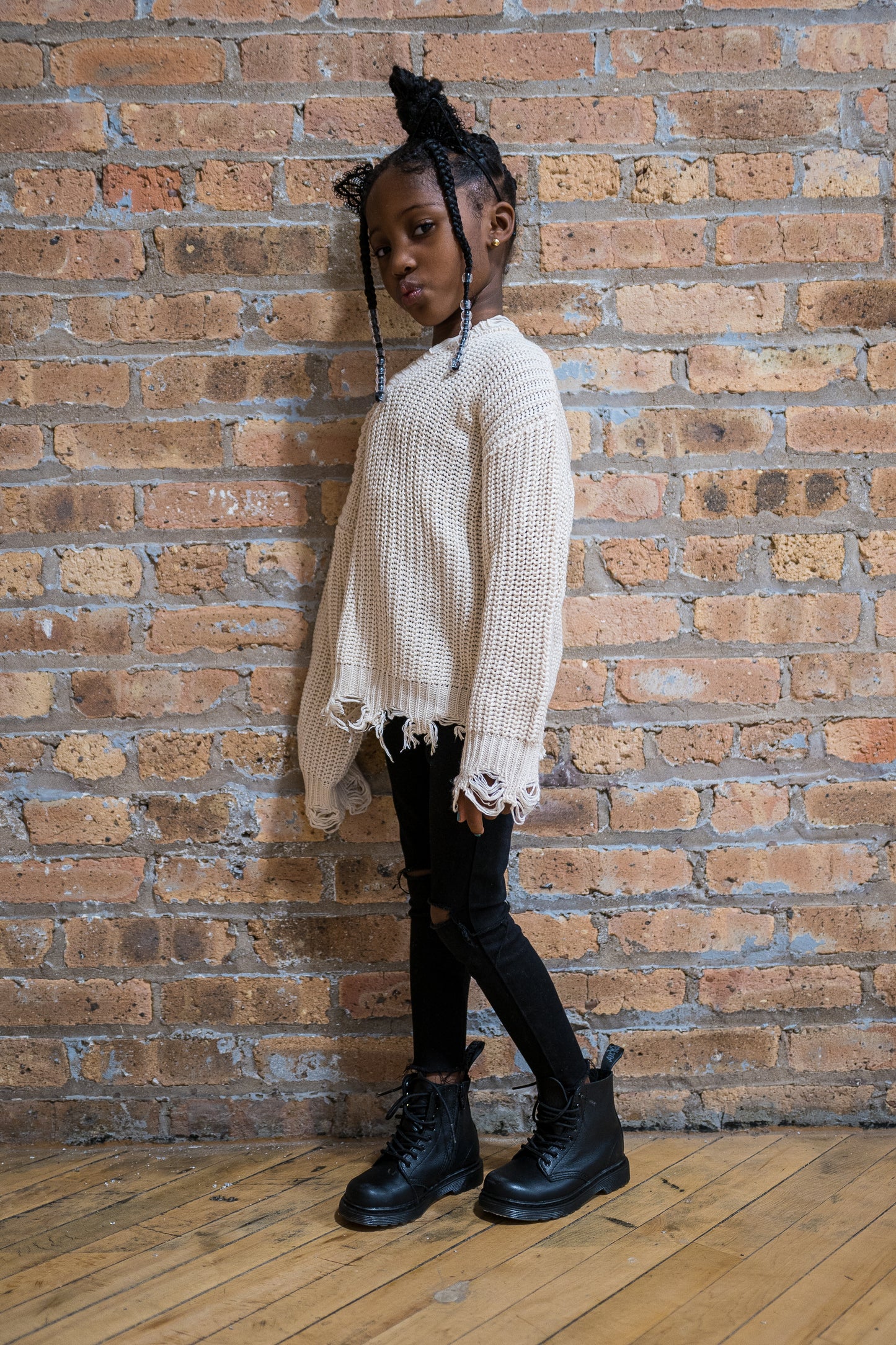 Apricot Sweater